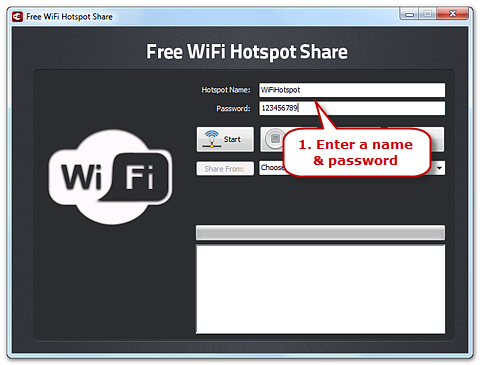 Customize Hotspot ID & Password